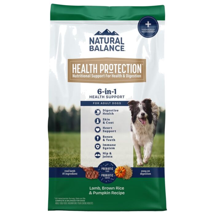 Natural Balance Dog Food - Health Protection - Lamb Brown Rice & Pumpkin