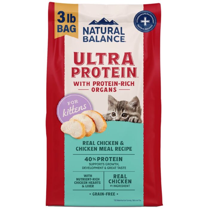 Natural Balance 幼貓乾糧 - Ultra Protein - 頂級系無穀物雞肉