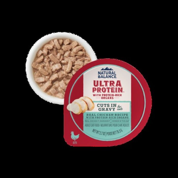 Natural Balance 貓濕糧 - Ultra Protein - 頂級雞肉塊配肉汁滋味杯 2.7oz