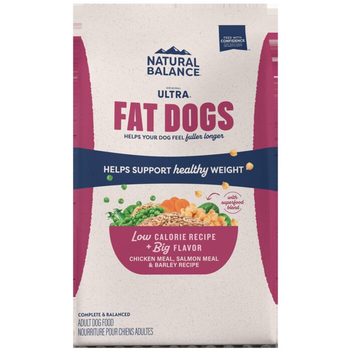 Natural Balance 狗乾糧 - 體重控制成犬配方 - 雞肉三文魚及大麥