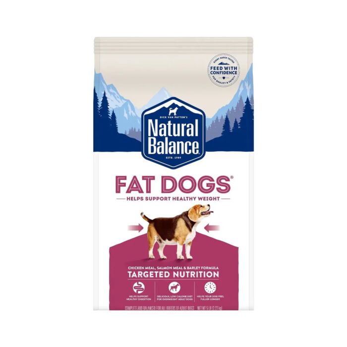 Natural Balance 狗乾糧 - 體重控制成犬配方 - 雞肉三文魚及大麥