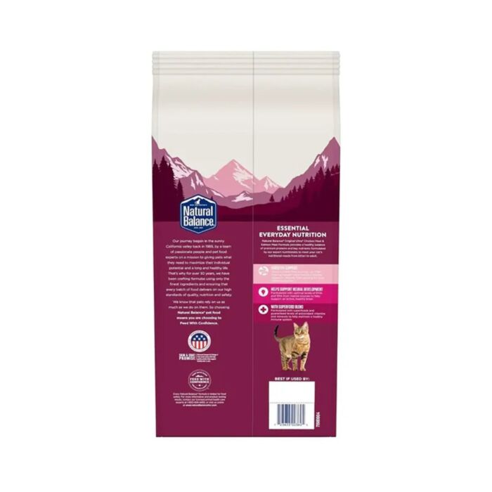 Natural Balance Cat Food - Original Ultra - Chicken & Salmon Meal & Brown Rice