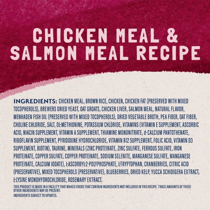 Natural Balance Cat Food - Original Ultra - Chicken & Salmon Meal & Brown Rice