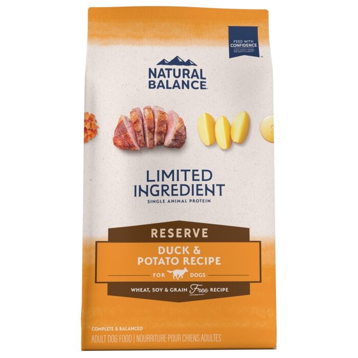 Natural Balance Dog Food - LID Grain Free Duck & Potato