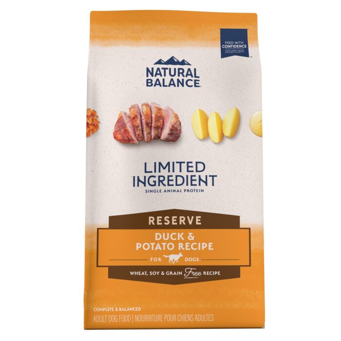 Natural Balance 狗乾糧 - LID 單一蛋白無穀物鴨肉薯仔