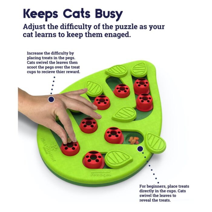 Nina Ottosson Cat Toy - Buggin' Out Puzzle & Play (Level 2)