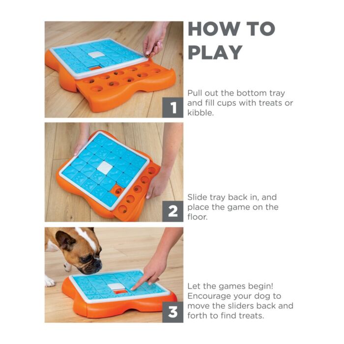 Nina Ottosson Dog Toy - Challenge Slider (Level 3)