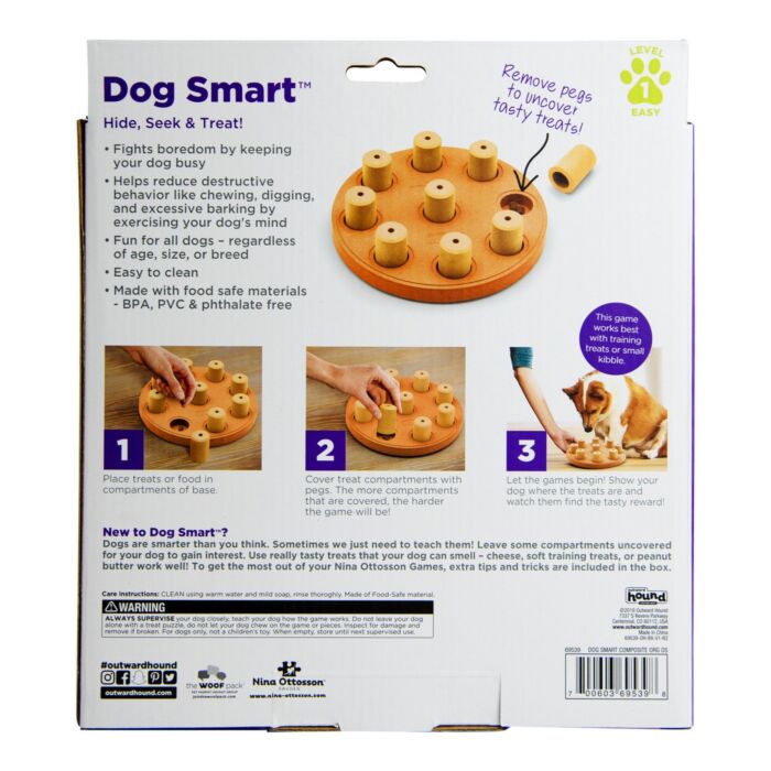 Nina Ottosson Dog Toy - Dog Smart (Level 1)