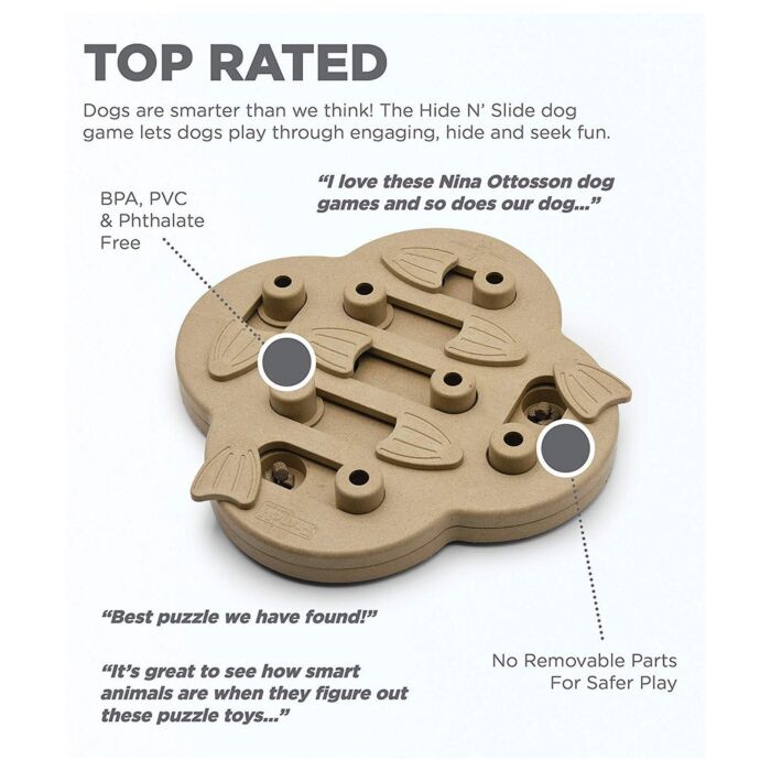 Nina Ottosson Dog Toy - Hide N' Slide (Level 2)