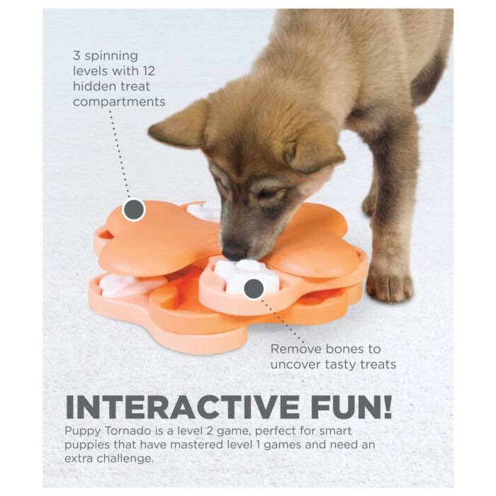 Nina Ottosson Dog Toy - Puppy Tornado (Level 2)