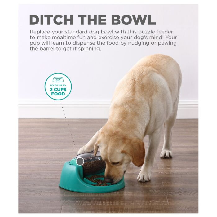 Nina Ottosson Dog Toy - Spin N' Eat (Level 2)
