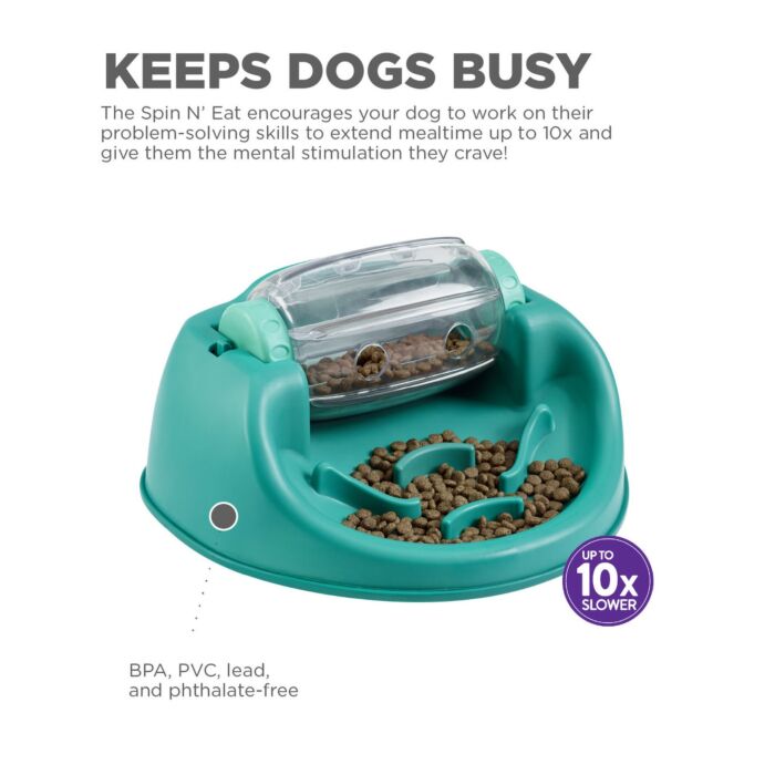 Nina Ottosson Dog Toy - Spin N' Eat (Level 2)