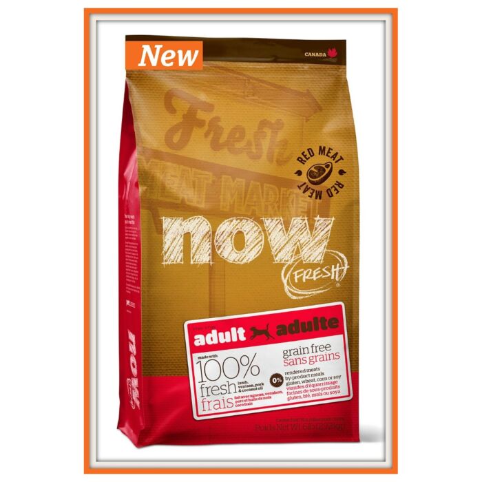 NOW Fresh 無榖物狗乾糧 - 小型犬 成年 紅肉配方 - 羊肉 豬肉 3.5lb