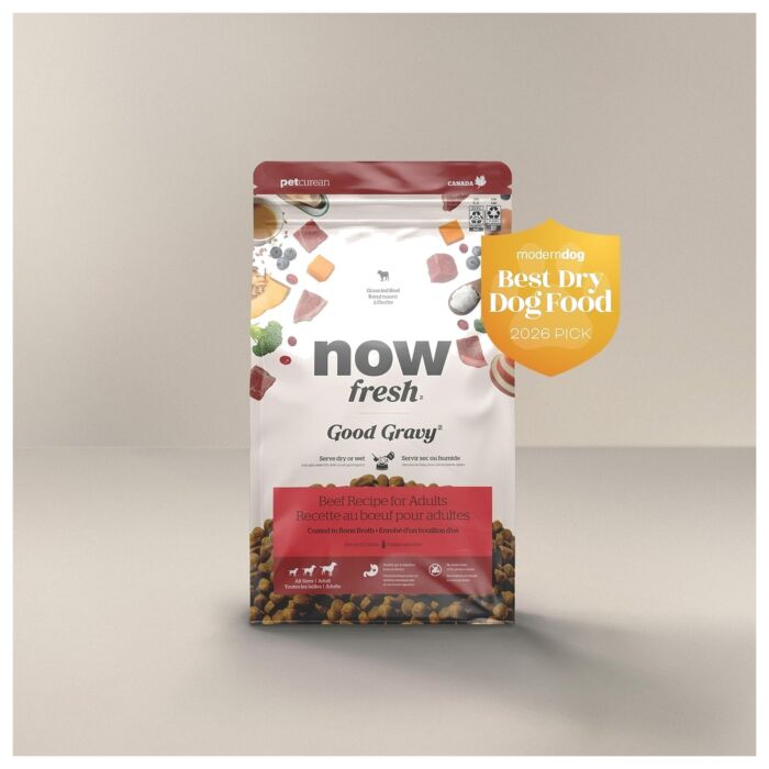 NOW Fresh 無榖物狗乾糧 - 香濃火雞骨湯外層乾糧 - 牛肉配方(含古代穀物) 22lb - EXP 30-11-2026