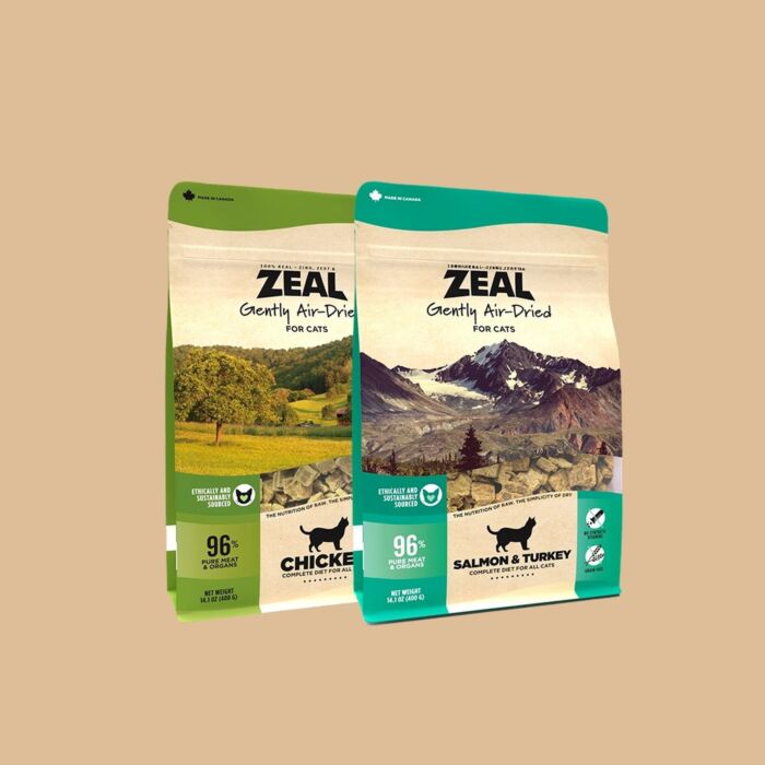 Zeal Cat Treat - Natural Freeze Dried Chicken & Beef Morsels 100g