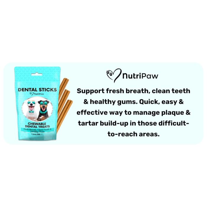 Nano Sanitas Dog Dental Treat - Dental Sticks 8pc 200g