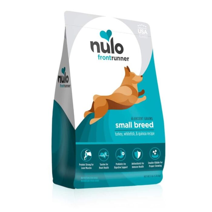 Nulo Dog Food - FrontRunner Small Breeds - Turkey Whitefish & Quinoa