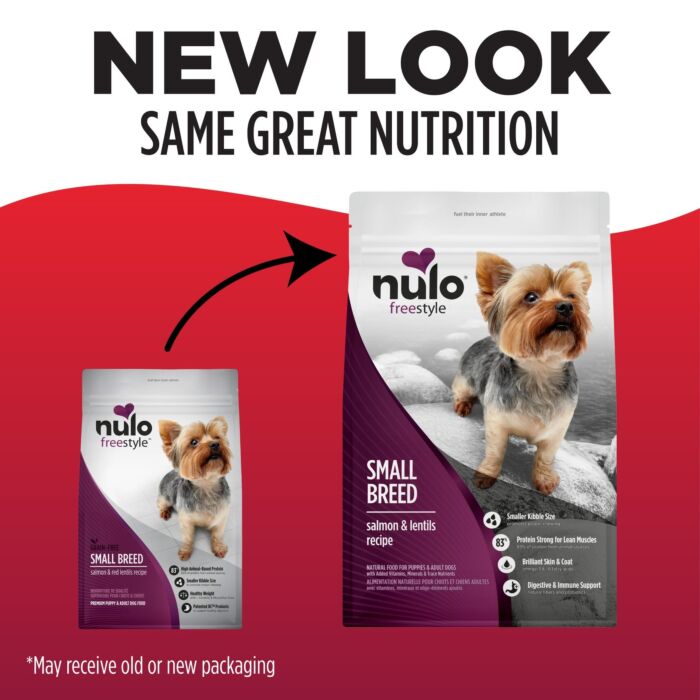 Nulo 狗乾糧 - 無穀物 - 細粒 - 三文魚紅扁豆配方
