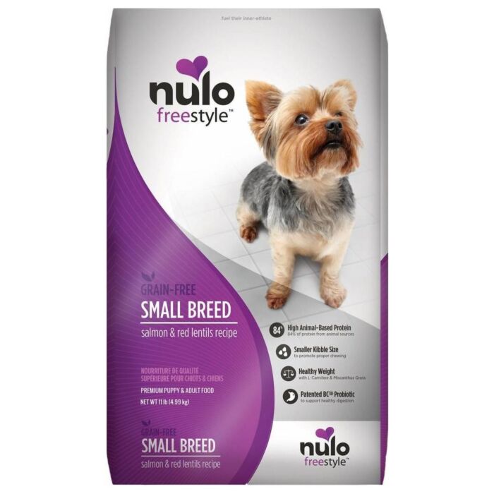 Nulo 狗乾糧 - 無穀物 - 細粒 - 三文魚紅扁豆配方