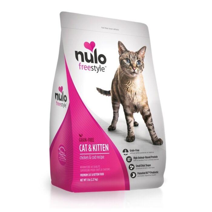 Nulo Cat & Kitten Food - FreeStyle Grain Free Chicken & Cod