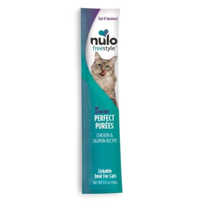 Nulo Cat Treat - Perfect Puree - Chicken & Salmon 14g
