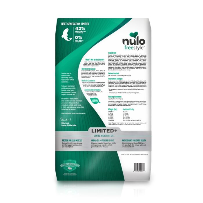 Nulo 狗乾糧 - 無穀物 - 鱈魚扁豆配方