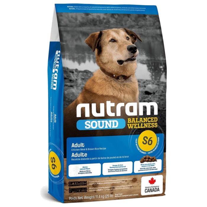 Nutram 加拿大紐頓狗乾糧 - S6 - 成犬配方