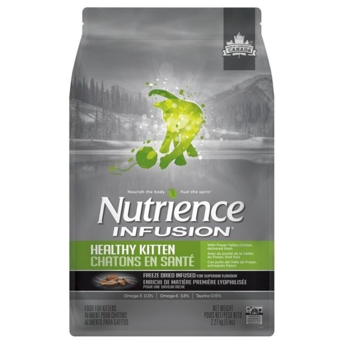 Nutrience Cat Food - Infusion Kitten - Chicken 5lb