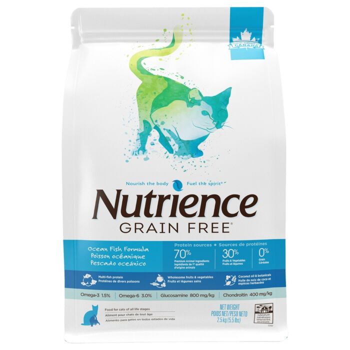 Nutrience Cat Food - Grain Free Ocean Fish 5.5lb