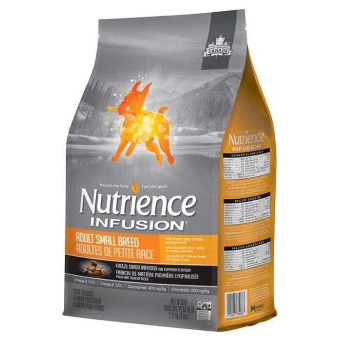 Nutrience Dog Food - Infusion - Small Breed - Chicken 5lb