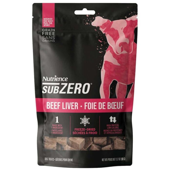 Nutrience Dog Treat - Subzero - Freeze Dried Beef Liver 90g