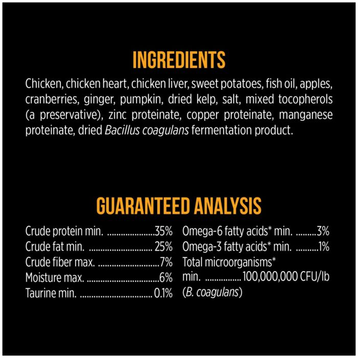 Nutrience Freeze Dried Dog Food - SubZero - Chicken & Sweet Potato 13oz | 369g