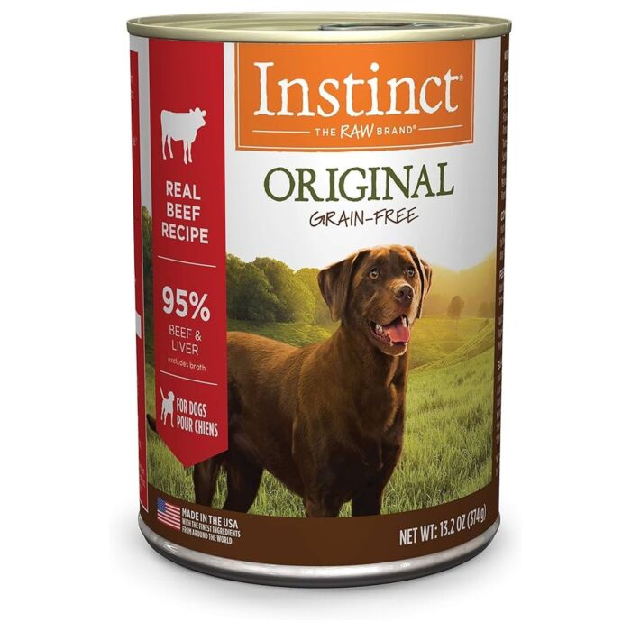 Nature's Variety Instinct Dog Can - LID Grain Free Turkey 13.2oz