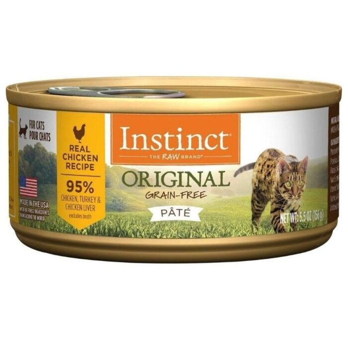 Nature's Variety Instinct (本能) 無穀物配方 - 雞肉貓罐頭 (5.5oz)