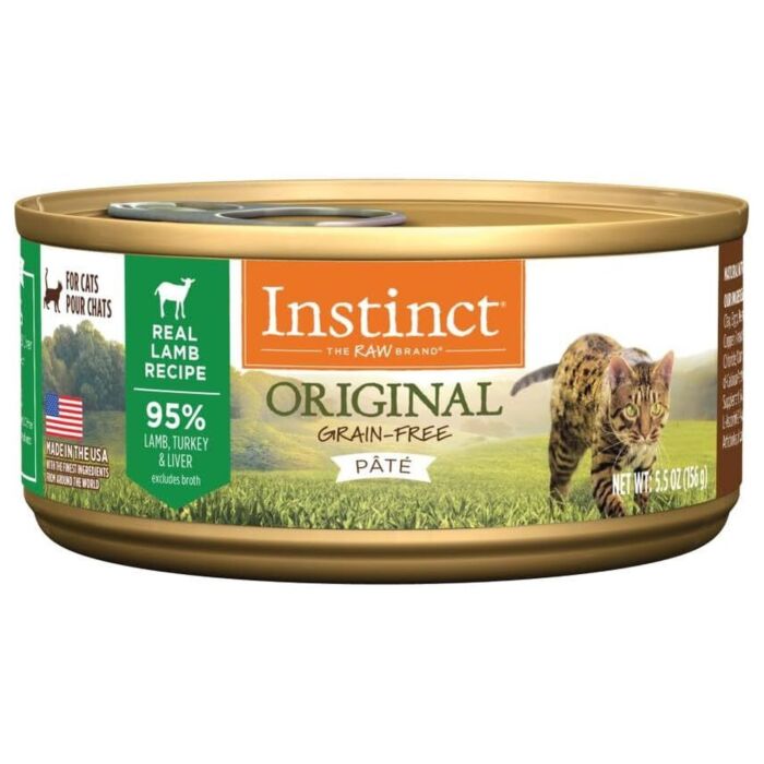 Nature's Variety Instinct Cat Can - Grain Free Lamb 5.5oz