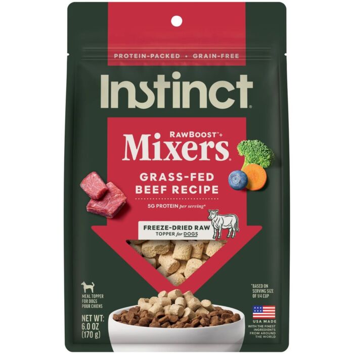 Nature's Variety Instinct 本能凍乾肉類狗輔糧 - 無穀物 - 鮮牛肉 6oz