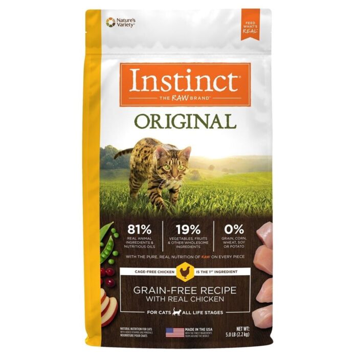 Nature's Variety Instinct (本能) 無穀物配方 - 雞肉貓乾糧