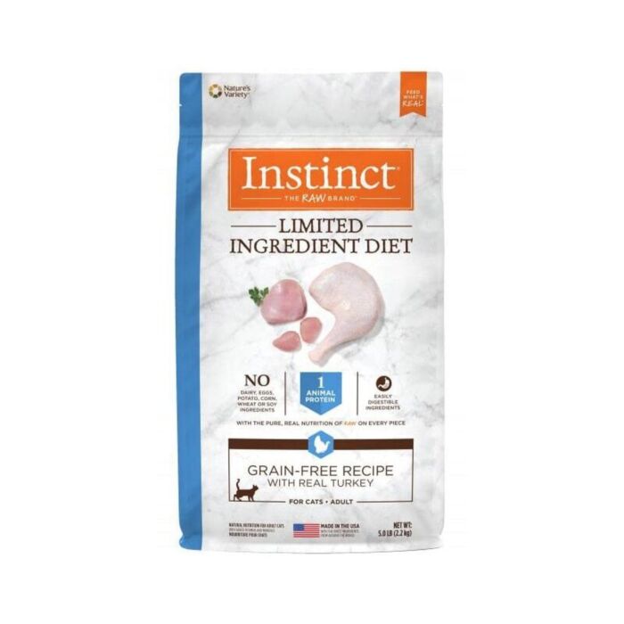 Nature's Variety Instinct Cat Food - LID Grain Free Turkey