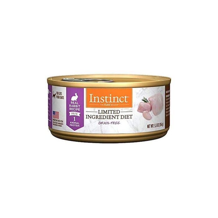 Nature's Variety Instinct 本能貓罐頭 - 無穀物簡單材料配方 - 兔肉 5.5oz