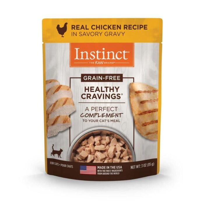 Nature's Variety Instinct 貓輔濕糧 - Healthy Cravings 無穀物雞肉鮮包 3oz