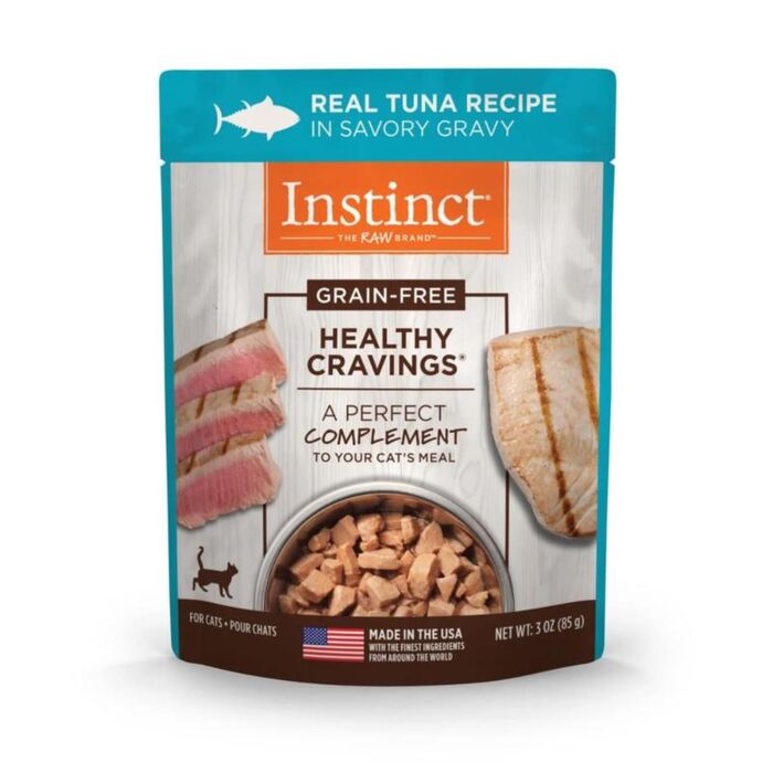Nature's Variety Instinct 貓輔濕糧 - Healthy Cravings 無穀物吞拿魚鮮包 3oz