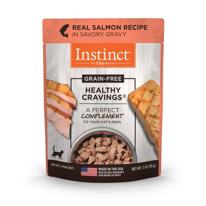 Nature's Variety Instinct 貓輔濕糧 - Healthy Cravings 無穀物三文魚鮮包 3oz