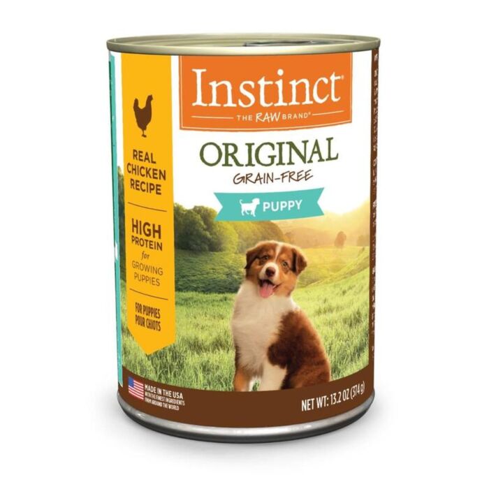 Nature's Variety Instinct 本能 無穀物配方 - 雞肉幼犬罐頭 13.2oz