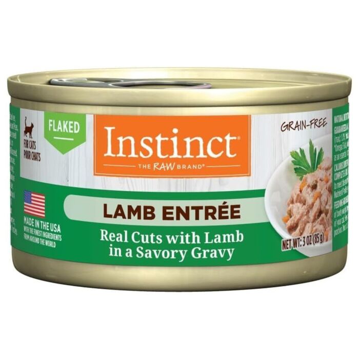 Nature's Variety Instinct (本能) 主食貓罐頭 - 無穀物肉汁羊肉片