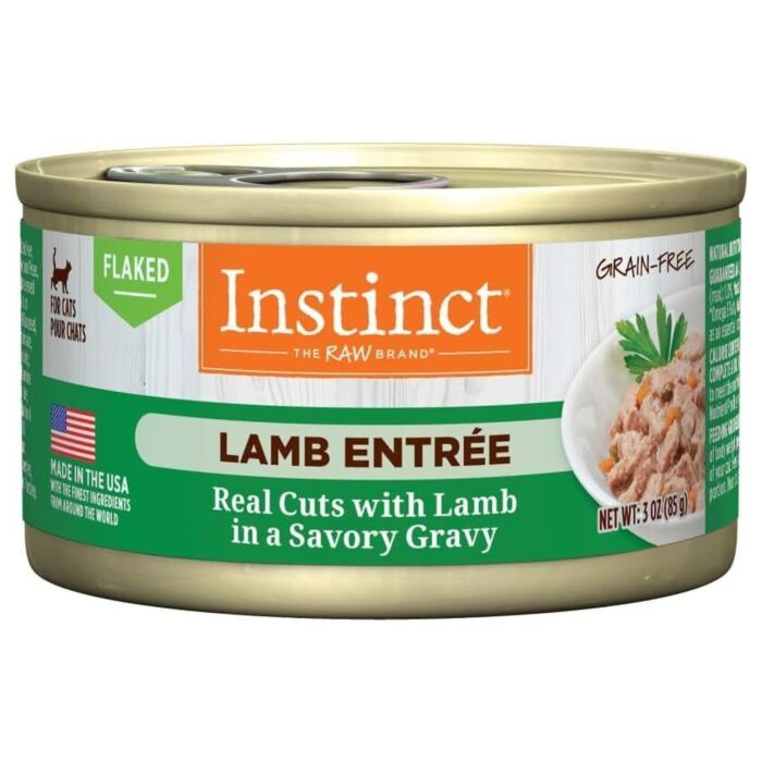 Nature's Variety Instinct Cat Can - Real Cuts with Lamb in Savory Gravy