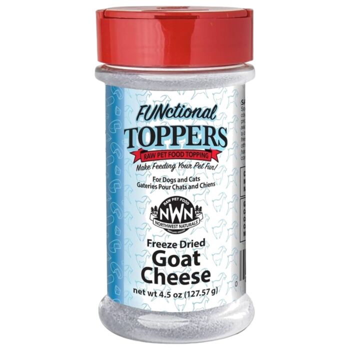 Northwest Naturals Dogs & Cats Topper - Freeze Dried Goat Cheese 4.5oz | 127g