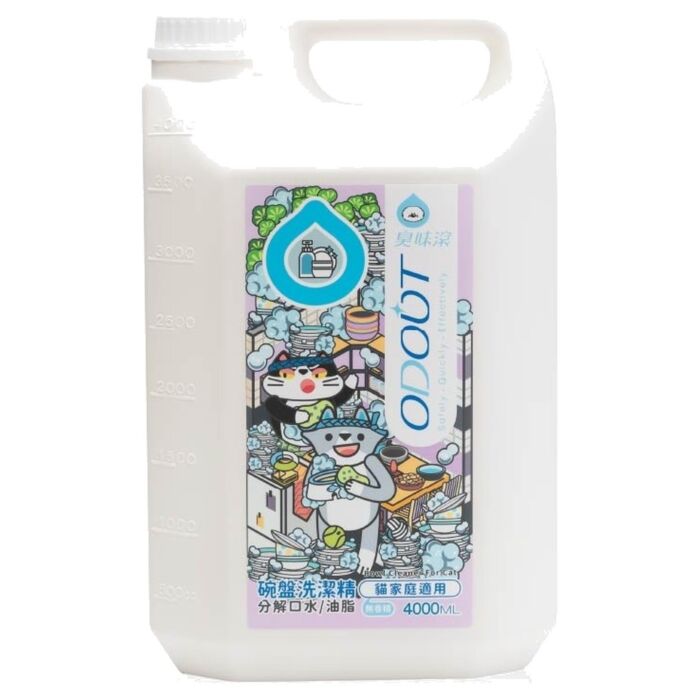 ODOUT Bowl Cleaner for Cats 4L