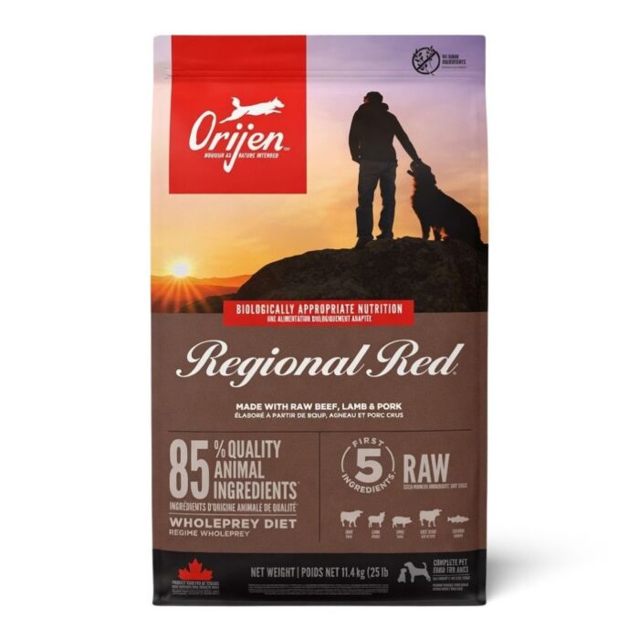 Orijen加拿大渴望狗乾糧 - 無榖物紅肉專用配方