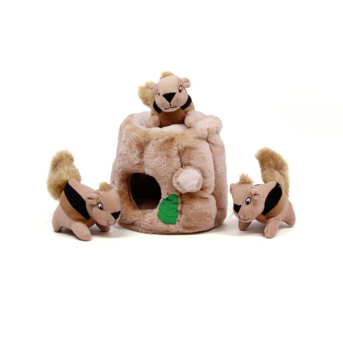 Outward Hound Dog Toy - Hide-A-Squirrel Small