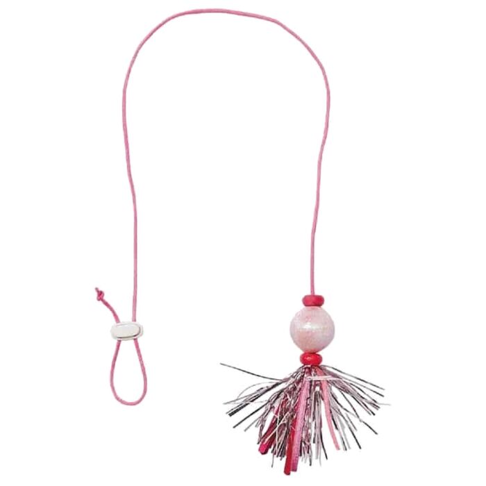 Petio Cat Toy - Add Mate Happiness Pearl Pink String